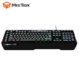 MEETION programmable RGB backlit light Macro membrane  gaming gamer keyboard