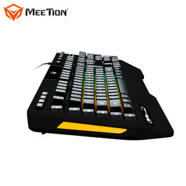 MEETION programmable RGB backlit light Macro membrane  gaming gamer keyboard