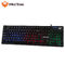US Layout Latest Cheapest Gamer Ergonomic Wired Membrance Gaming Backlit Computer Keyboard