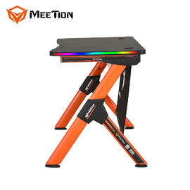 MeeTion DSK20 Gaming Luminous Led Light RGB Racing Gamer Desk Pro Adjustable Desktop Computer Table PC Desk